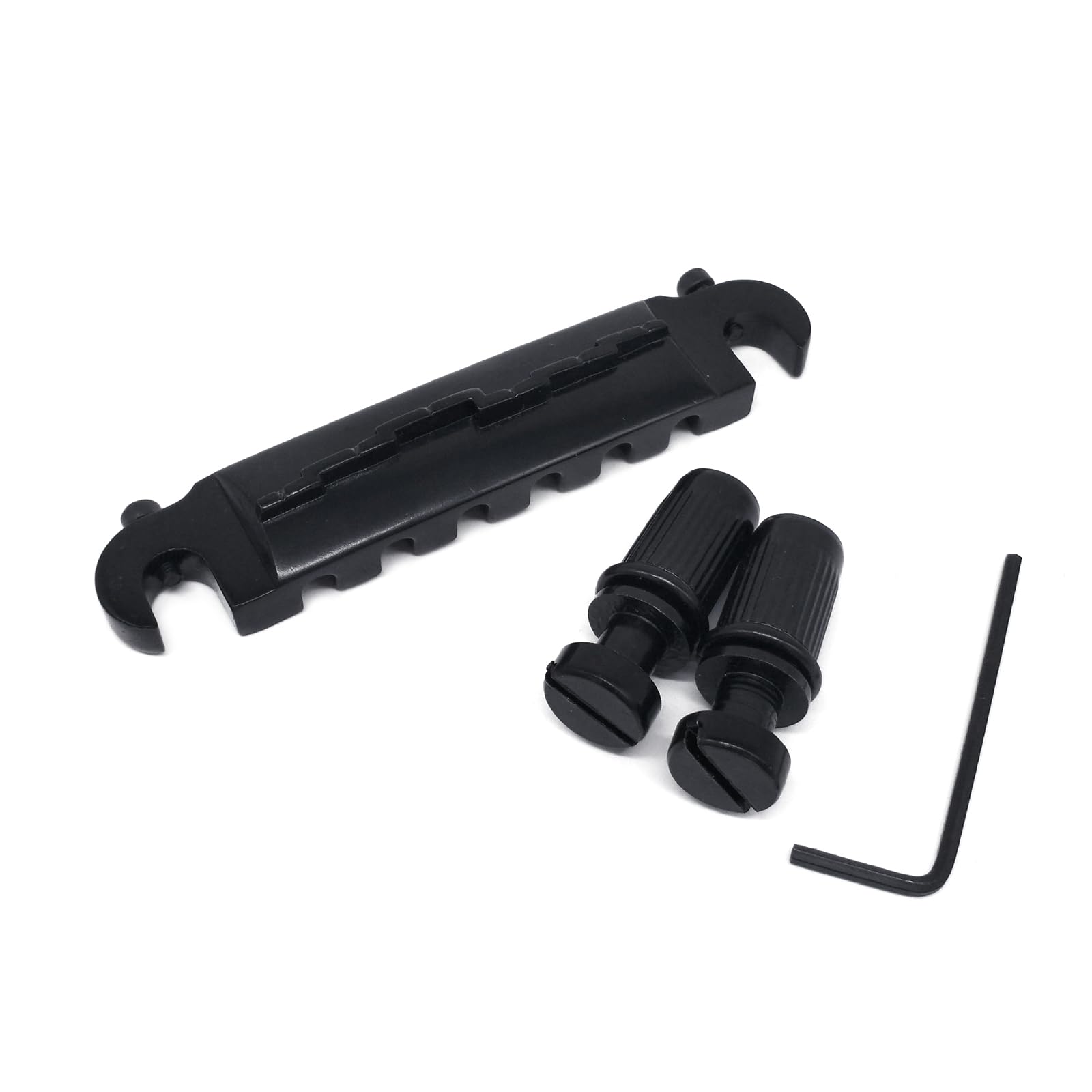 LPエレキギターのラップアラウンド型小型一体型ブリッジサドルプレート